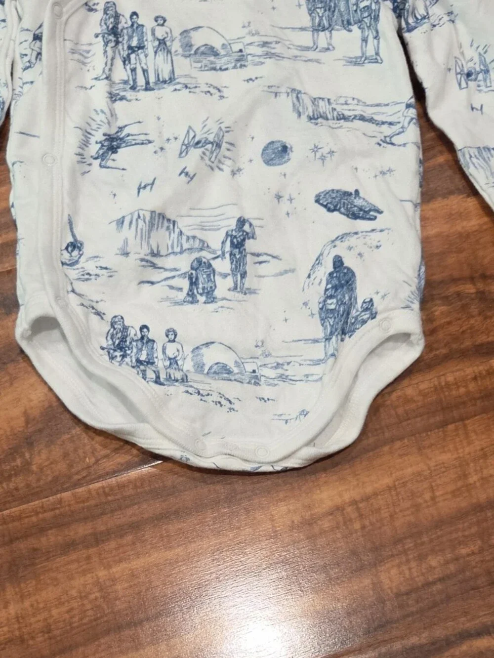 Janie and Jack x Disney EUC 12-18 Months Star Wars Bodysuit and Pants Set